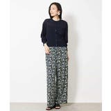 フラワープリントリラクシーパンツ(オリジナルプリント) | MICHEL KLEIN | 詳細画像4 