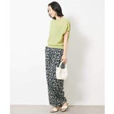 フラワープリントリラクシーパンツ(オリジナルプリント) | MICHEL KLEIN | 詳細画像5 