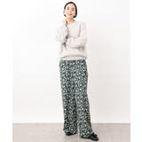 フラワープリントリラクシーパンツ(オリジナルプリント) | MICHEL KLEIN | 詳細画像9 