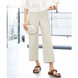 ベージュ | [定番人気]ドライストレッチワイドパンツ | MICHEL KLEIN