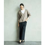 ツイルストレッチワイドパンツ | MICHEL KLEIN | 詳細画像37 