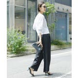 [セットアップ対応]サテンワイドパンツ | MICHEL KLEIN | 詳細画像8 