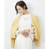 ラムウールVネックカーディガン | MICHEL KLEIN | 詳細画像2 