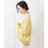 ラムウールVネックカーディガン | MICHEL KLEIN | 詳細画像3 