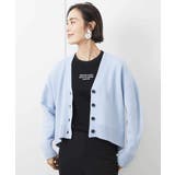 ラムウールVネックカーディガン | MICHEL KLEIN | 詳細画像7 