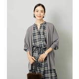 グレー | ドルマンスリーブトッパーカーディガン | MICHEL KLEIN