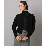 コンパクトモールカーディガン | MICHEL KLEIN | 詳細画像3 