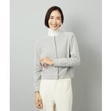 コンパクトモールカーディガン | MICHEL KLEIN | 詳細画像30 