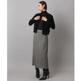 コンパクトモールカーディガン | MICHEL KLEIN | 詳細画像7 