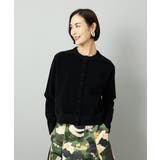 ブラック | コンパクトモールカーディガン | MICHEL KLEIN