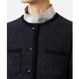 ツィード調モールニットジャケット | MICHEL KLEIN | 詳細画像27 