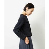 ツィード調モールニットジャケット | MICHEL KLEIN | 詳細画像3 