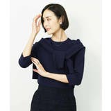 [アンサンブル対応]コンパクトクルーネックカーディガン | MICHEL KLEIN | 詳細画像16 