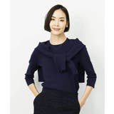 [アンサンブル対応]コンパクトクルーネックカーディガン | MICHEL KLEIN | 詳細画像17 