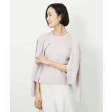 [アンサンブル対応]コンパクトクルーネックカーディガン | MICHEL KLEIN | 詳細画像22 