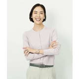 [アンサンブル対応]コンパクトクルーネックカーディガン | MICHEL KLEIN | 詳細画像30 