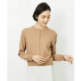 コンパクトクルーネックカーディガン | MICHEL KLEIN | 詳細画像3 