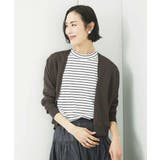 ホールガーメント（R）Vネックカーディガン | MICHEL KLEIN | 詳細画像1 