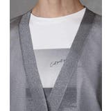 シアーラメVネックカーディガン | MICHEL KLEIN | 詳細画像19 