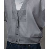 シアーラメVネックカーディガン | MICHEL KLEIN | 詳細画像21 