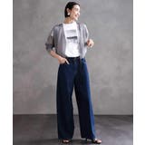 シアーラメVネックカーディガン | MICHEL KLEIN | 詳細画像7 