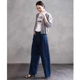 シアーラメVネックカーディガン | MICHEL KLEIN | 詳細画像8 