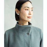 [定番人気]Super100ウールビーバースタンドカラーコート | MICHEL KLEIN | 詳細画像16 