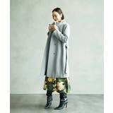 [定番人気]Super100ウールビーバースタンドカラーコート | MICHEL KLEIN | 詳細画像23 