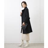 [定番人気]Super100ウールビーバースタンドカラーコート | MICHEL KLEIN | 詳細画像31 