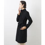 [定番人気]Super100ウールビーバースタンドカラーコート | MICHEL KLEIN | 詳細画像33 