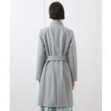 [定番人気]Super100ウールビーバースタンドカラーコート | MICHEL KLEIN | 詳細画像38 