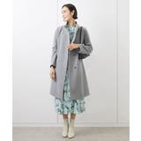 [定番人気]Super100ウールビーバースタンドカラーコート | MICHEL KLEIN | 詳細画像5 