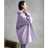 Super100ウールステンカラーコート | MICHEL KLEIN | 詳細画像3 