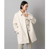 Super100ウールステンカラーコート | MICHEL KLEIN | 詳細画像30 