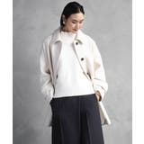 Super100ウールステンカラーコート | MICHEL KLEIN | 詳細画像31 