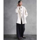 Super100ウールステンカラーコート | MICHEL KLEIN | 詳細画像33 