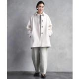 Super100ウールステンカラーコート | MICHEL KLEIN | 詳細画像37 