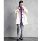 Super100ウールステンカラーコート | MICHEL KLEIN | 詳細画像39 