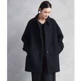 Super100ウールステンカラーコート | MICHEL KLEIN | 詳細画像4 