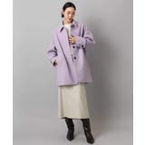 Super100ウールステンカラーコート | MICHEL KLEIN | 詳細画像52 