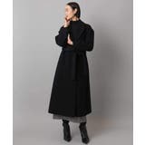 Super100ウールロングチェスターコート | MICHEL KLEIN | 詳細画像10 