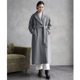 Super100ウールロングチェスターコート | MICHEL KLEIN | 詳細画像17 