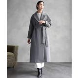 Super100ウールロングチェスターコート | MICHEL KLEIN | 詳細画像19 