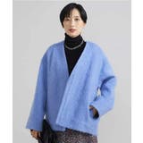 モヘアシャギーノーカラーコート | MICHEL KLEIN | 詳細画像12