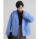 モヘアシャギーノーカラーコート | MICHEL KLEIN | 詳細画像13