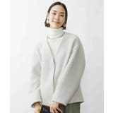モヘアシャギーノーカラーコート | MICHEL KLEIN | 詳細画像19