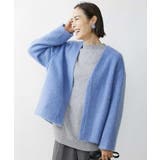 モヘアシャギーノーカラーコート | MICHEL KLEIN | 詳細画像26