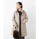 モカ | [定番人気]2WAYストレッチダウンミドルコート | MICHEL KLEIN