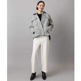 ファンシーツイードCPOジャケット | MICHEL KLEIN | 詳細画像10