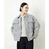 ファンシーツイードCPOジャケット | MICHEL KLEIN | 詳細画像19